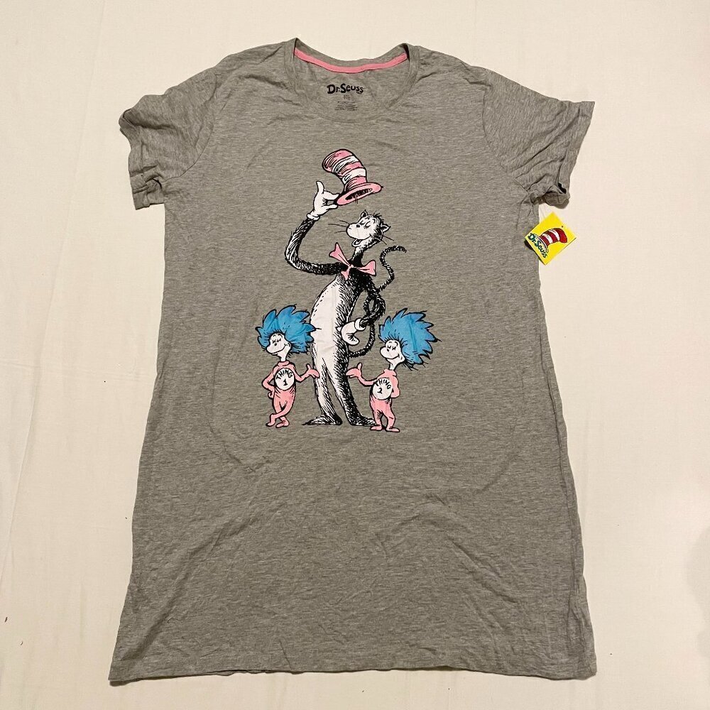 Dr Seuss Long Shirt Womens XXL Tshirt